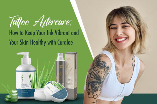 Tattoo Aftercare: How to Keep Your Ink Vibrant and Your Skin Healthy with Curaloe 